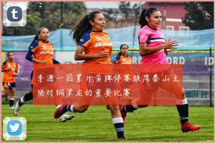 李源一因累计黄牌停赛缺席泰山主场对铜梁龙的重要比赛